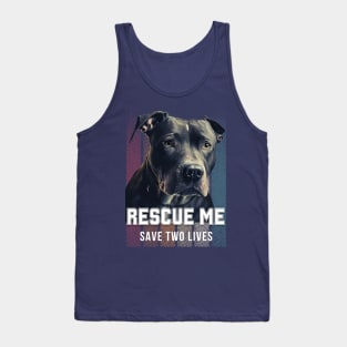 Rescue me - Save two lives Tank Top